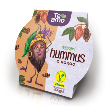 Hummus with cocoa