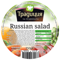 Russian Salad with Ham 