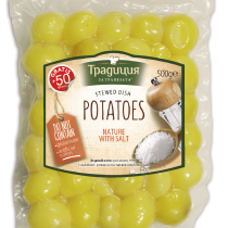 Steamed potatoes natur 